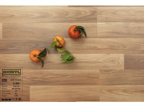 SÀN CÔNG NGHIỆP ĐỨC BINYL TL8521 Elegant Oak - 08mm