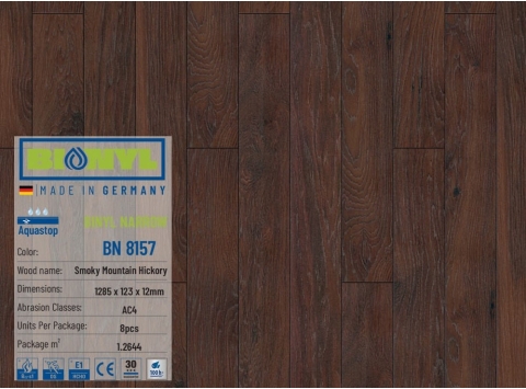 SÀN CÔNG NGHIỆP ĐỨC BINYL BN8157 Smoky Mountain Hickory