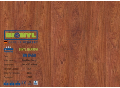 SÀN CÔNG NGHIỆP ĐỨC BINYL BN8549 Brazilian Cherry