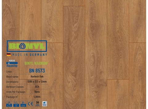 SÀN CÔNG NGHIỆP ĐỨC BINYL BN8573 Hariech Oak