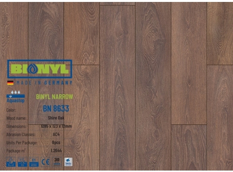 SÀN CÔNG NGHIỆP ĐỨC BINYL BN8633 Shire Oak