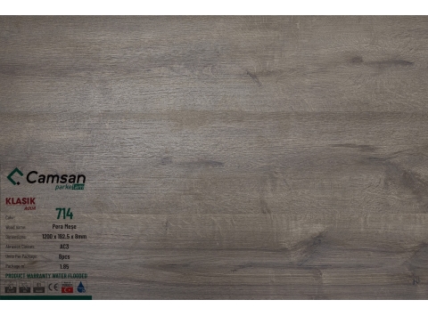 Sàn gỗ CamSan Klasik 714 Pera mese 8mm Aqua - (Thổ Nhĩ Kỳ)