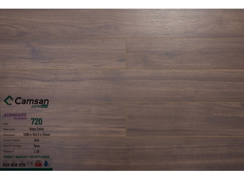 Sàn gỗ Camsan 720 Koyo Ceviz 12mm Avangard Plus Aqua