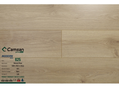 Sàn gỗ Camsan 625 Naturel Mese 8mm V  Modern Aqua