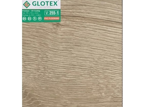 Sàn gỗ nhựa vinyl Glotex V255
