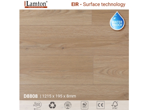 Sàn gỗ Lamton D8808 Taupe 8mm – AC4
