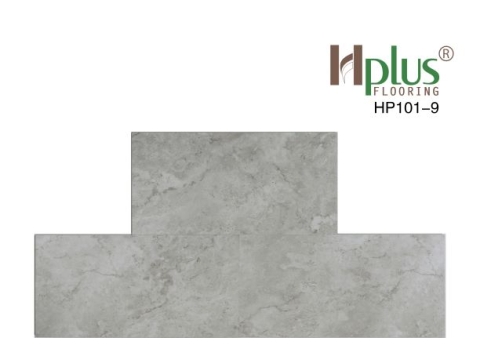 Sàn gỗ nhựa hèm khóa Hplus HP101-9 (Giả đá Mable)