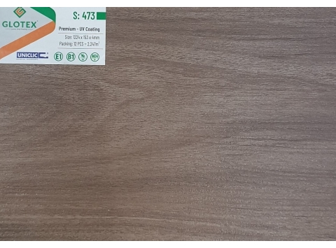 Sàn gỗ nhựa hèm khóa Glotex S473 (Mellow Chestnut)