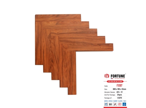  Sàn gỗ Fortune FX97 Xương Cá 12mm