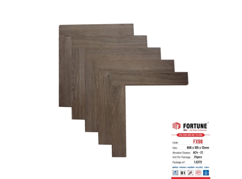  Sàn gỗ Fortune FX98 Xương Cá 12mm