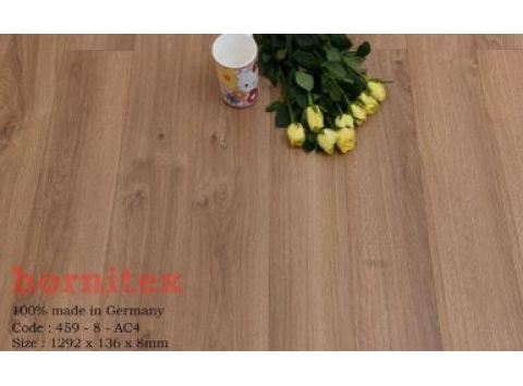 Sàn gỗ công nghiệp Đức Hornitex 459 – 8 – AC4 (1292x136x8mm)