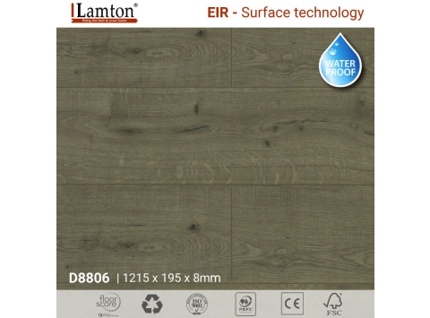 Sàn gỗ Lamton D8806 Polar Champagne 8mm – AC4